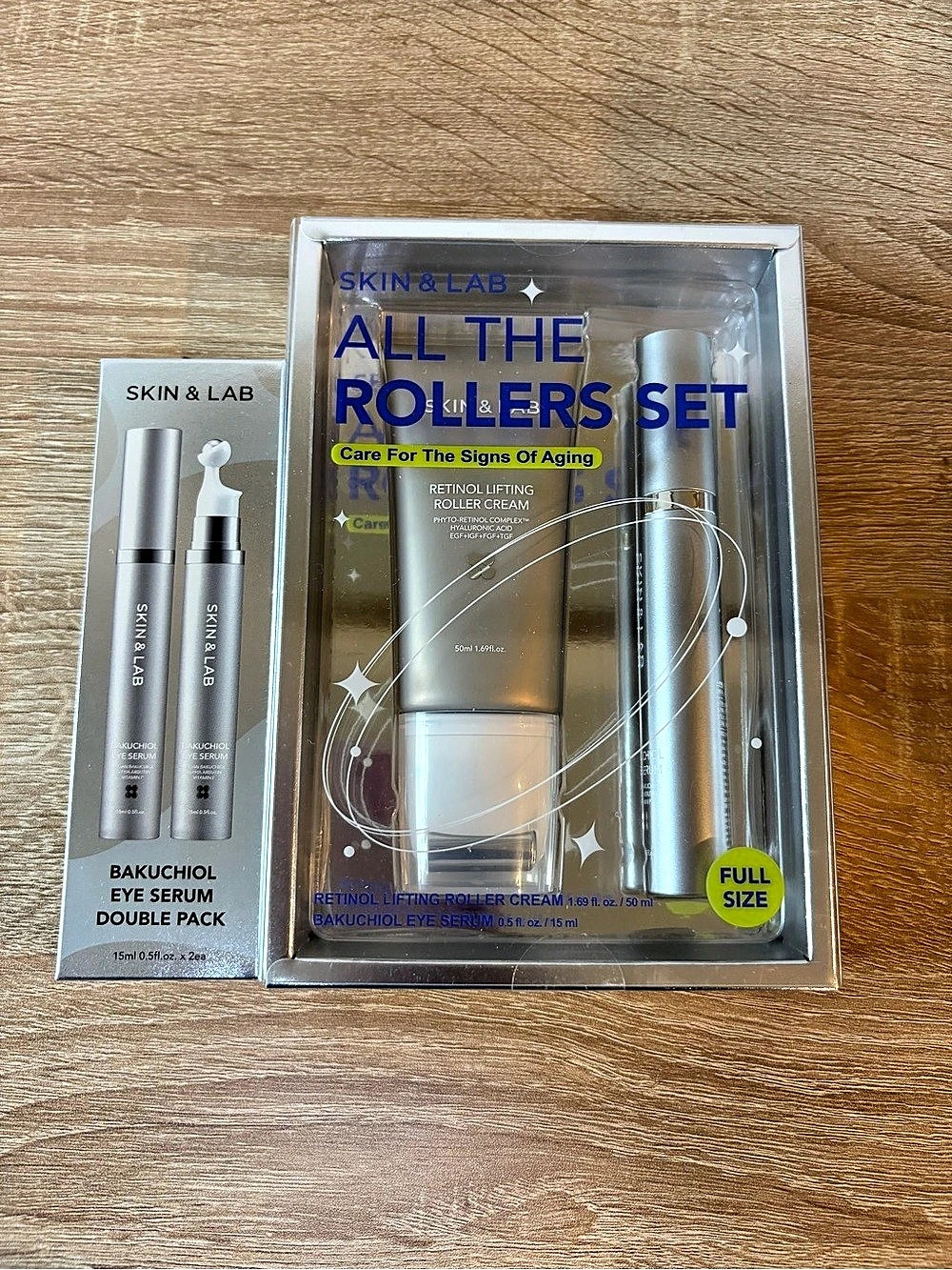 Skin & Lab All The Rollers Set Skincare Set NWT